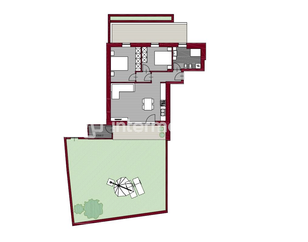 RESIDENZA MEDITERRANEA - ULTIMO TRILOCALE CON GIARDINO ESCLUSIVO! - Appartamento Residenziale Nago-Torbole